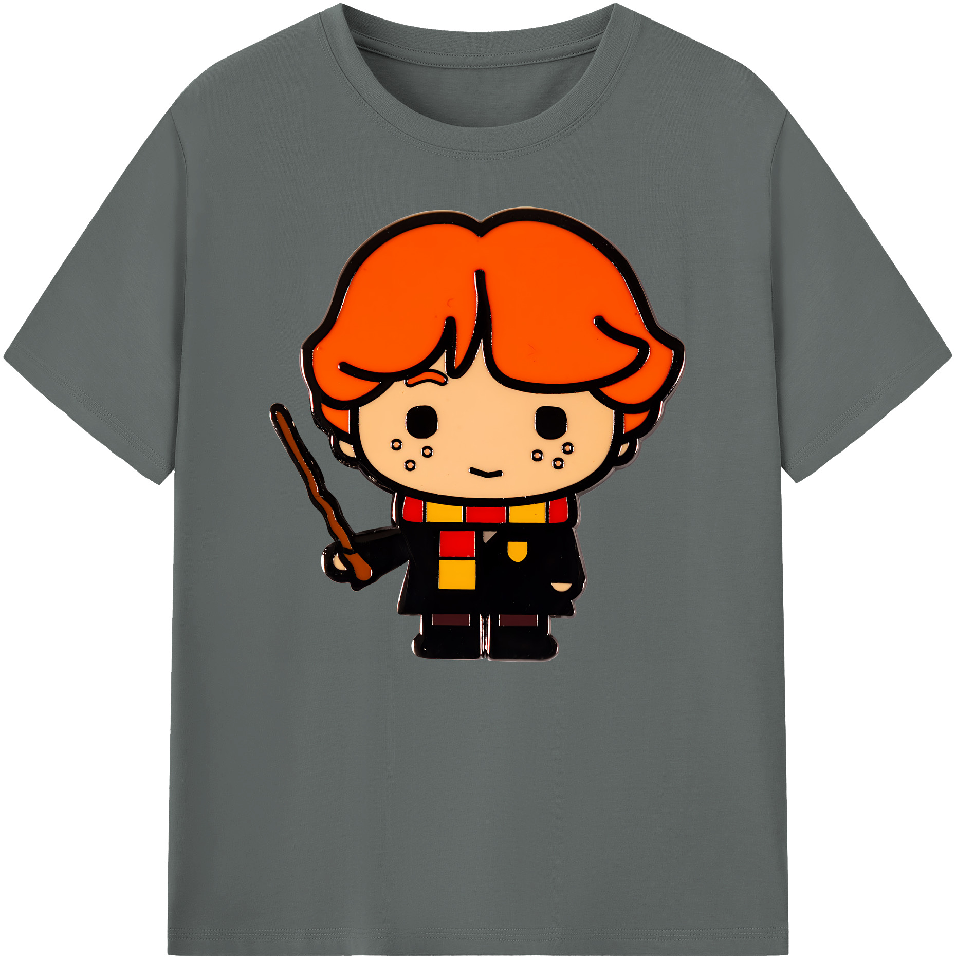 （画像用） Harry Potter ハリー・ポッターシリーズ 綿100％ メンズ半袖Tシャツ｜肌触りやわらか＆通気性